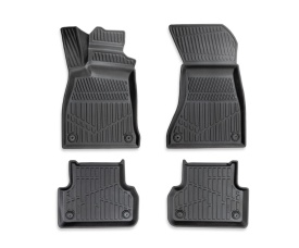 Set covorase auto cauciuc BMW Seria 5 F10 F11 2013-2016, forma tavita 3D