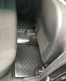 Set covorase auto cauciuc Dacia Duster I 2010-2017, forma tavita - Img 2