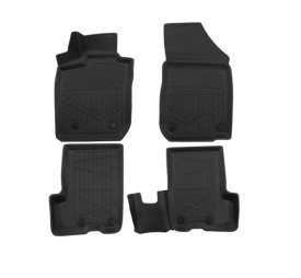 Set covorase auto cauciuc Dacia Logan III 2021->, forma tavita 3D