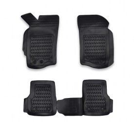 Set covorase auto cauciuc Fiat Albea 2002-2011 forma tavita