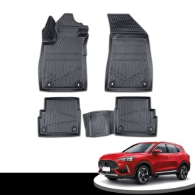 Set covorase auto cauciuc MG HS 2018-2024, forma tavita 3D - Img 4