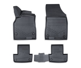 Set covorase auto cauciuc Renault Megane III 2008-2015, forma tavita 3D