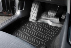 Set covorase auto cauciuc Subaru XV 2012-2017 forma tavita - Img 2