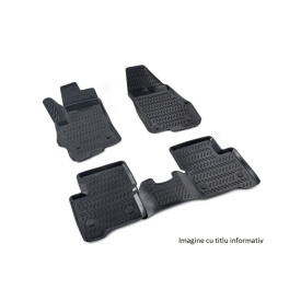 Set covorase auto cauciuc Toyota Corolla XII Sedan 2019->, forma tavita 3D - Img 1