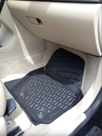 Set covorase auto cauciuc Volvo S60 2010-2018 forma tavita - Img 3
