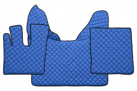 Set covorase camion, piele ecologica DAF XF106 2012-> euro 6 Albastru AUTOMATA - Img 1