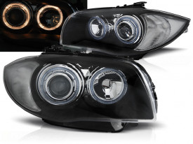 Set Faruri compatibile cu BMW 1 E87/E81/82/88 2004-2011 Negru - Img 2