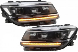 Set faruri LED compatibil cu VW Tiguan II 2016-> R-Line Matrix Design Semnal Dinamic - Img 3