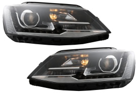 Set Faruri LED DRL compatibil cu VW Jetta Mk6 VI 2011-2017 GTI OE Design - Img 8