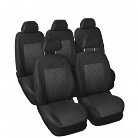 Set huse auto pentru scaune compatibile OPEL ZAFIRA B 2005-2012 5 locuri, material textil - Img 1