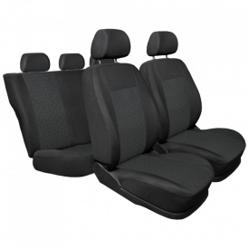 Set huse auto pentru scaune compatibile Skoda Octavia II 2004-2012, material textil, Lichidare de stoc - Img 4