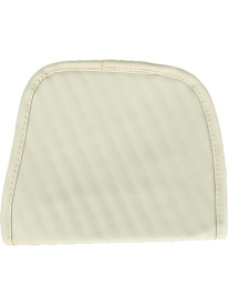 Set huse scaune auto universale, piele ecologica bej cu material textil bej, fata-spate - Img 2