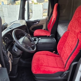 Set huse scaune camion compatibile MERCEDES ACTROS MP4 MP5 2011-> catifea, rosu