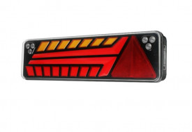 Set lampi stanga + dreapta. LED, semnalizare dinamica, 52cm x 14.6cm, 7 Functii, E-Mark, 12V-24V - Img 6