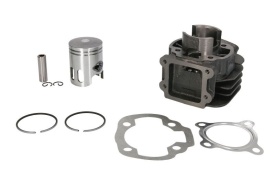 Set motor , cilindru , piston, segmenti si set garnituri 2T , capacitate 80cc compatibil cu MBK CW, EW; YAMAHA BW, BW S 50 1990-2016