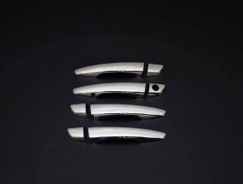Set ornamente cromate manere portiere compatibile Opel Vivaro C 2019->, Opel Corsa F 2019->, Combo E 2018->, Crossland X 2017->, Grandland X 2017->