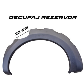 Set protectii aripa overfendere, compatibil FORD RANGER 2019->, plastic ABS - Img 2