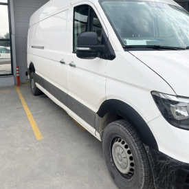 Set protectii aripa overfendere, compatibil VW Crafter 2017->, plastic ABS - Img 8