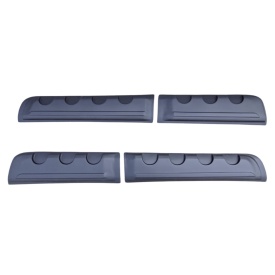 Set Protectii laterale pentru usi compatibile Ford Ranger 2019->, plastic ABS