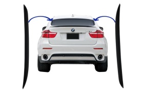 Spoiler Eleron Luneta compatibil cu BMW X6 E71 E72 2008-2014 Performance Design