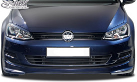 Spoiler fata, Splitter buza fata, prelungire bara fata VW Golf 7 VII 2012-2020, Race Design - Img 3