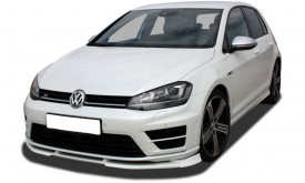 Spoiler fata, Splitter buza fata VW Golf 7 VII 2012-2017, bara R Line, RDX VARIO-X Design - Img 1