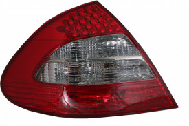 Stopuri compatibil cu Mercedes E-Class W211 Limousine 2002-2006 Rosu/Fumuriu - Img 3
