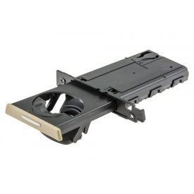 Suport pahare bauturi compatibil BMW Seria 3 E90 E91 E92 E93 2004-2012, parte pasager, culoare bej