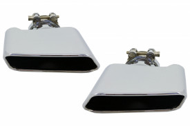 Tobe Ornamente compatibil cu sistemul de evacuare BMW 5 Series F10 F11 F18 V8 LCI Design - Img 2