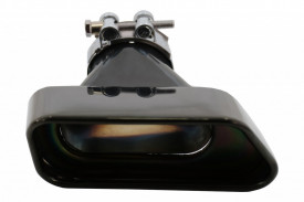 Tobe Ornamente compatibil cu sistemul de evacuare BMW seria 5 F10 F11 F18 V8 LCI Design Editie Negru - Img 5