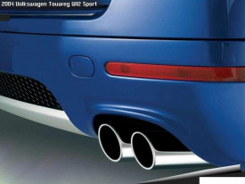 Tobe Ornamente compatibil cu sistemul de evacuare compatibil cu VW Touareg 2004-2009 - Img 3