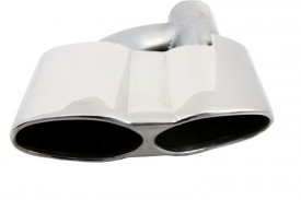 Tobe Ornamente compatibil cu sistemul de evacuare Mercedes S-class W221 2005-2013 S65 S63 Design - Img 4
