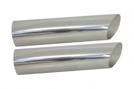 Tobe Ornamente pentru sistemul de evacuare Chrome Lucios compatibil cu Mercedes G-Class W463 G500 G55 G63 G65 1998-> - Img 4
