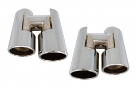 Tobe Ornamente Sistem de evacuare compatibil cu BMW E36 E46 E90 E91 E39 E60 E61 F10 F11 E64 F12 F13 F06 X5 E53 M5 design - Img 2