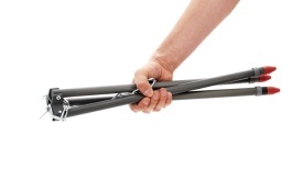Trepied telescopic din aluminiu, pentru gatit la ceaun la foc de tabara, inaltime maxima 120 cm, Robens Telescopic Aluminum Tripod - Img 2