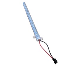 Banda bagheta LED rigida, carcasa plastic 100 cm, alb rece 6400k 12V - Img 2