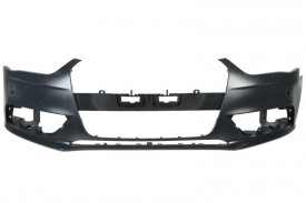 Bara auto fata compatibil cu AUDI A4 B8 2011-2015 cu gauri pentru spalator de faruri, cu gauri pentru senzorii de parcare