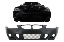 Bara Fata compatibil BMW seria 5 E60 E61 2003-2007 M-Technik Design cu proiectoare incluse - Img 6
