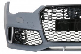 Bara Fata compatibil cu AUDI A7 4G Facelift (2015-2018) RS7 Design cu Grile - Img 4