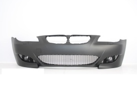Bara Fata compatibil cu BMW seria 5 E60 03-10 M5 Look, cu proiectoare incluse, fara senzori de parcare - Img 1