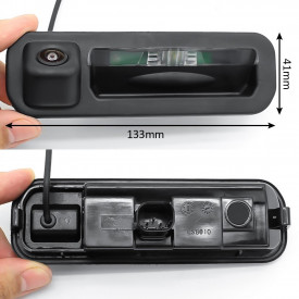 Camera marsarier HD, unghi 170 grade cu StarLight Night Vision FORD FOCUS 3 Hatchback/Break pe manerul de la hayon - Img 3