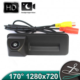 Camera marsarier HD, unghi 170 grade cu StarLight Night Vision pentru Audi A1 (2011 - 2018)