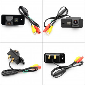 Camera marsarier HD, unghi 170 grade cu StarLight Night Vision pentru Audi A3, A4, A6, Q7 - Img 2