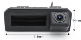 Camera marsarier HD, unghi 170 grade cu StarLight Night Vision pentru Porsche Cayenne 2018 + - Img 3
