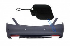 Capac carlig de remorcare Bara Spate compatibil cu MERCEDES Benz W222 S-Class 2013-> S63 A-Design - Img 2