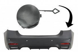 Capac Carlig Remorcare compatibil cu BMW Seria 3 F30 2011-2019 doar Bara Spate EVO Design - Img 2