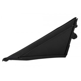 Capac oglinda laterala dreapta compatibil Fiat 500 2007-2025, culoare negru lucios