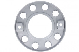Capac roată față, material: oțel, gri, număr de găuri: 10 - Img 2