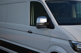 Capace cromate de oglinda compatibil VW CRAFTER 2017->, plastic ABS - Img 4
