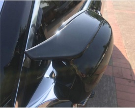 Capace oglinda compatibile cu BMW seria 3 G20 2019->, seria 5 G30 2017->, Negru lucios M-Design, cu clipsuri, inlocuiesc capacele originale - Img 7